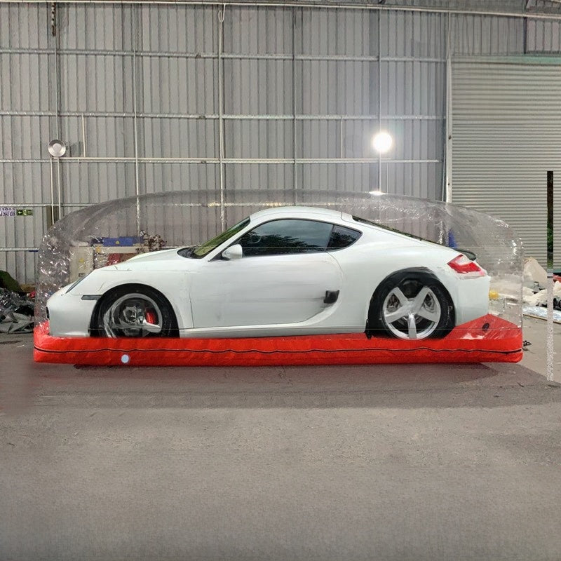 Portable vehicle cover tent