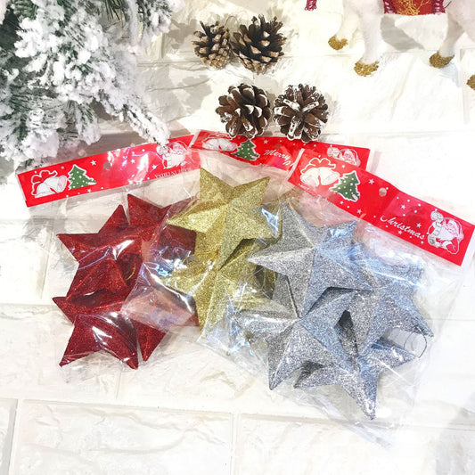 Blow Mold Plastic Christmas Star Ornament