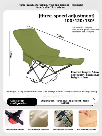 Foldable Outdoor Lounge Chair