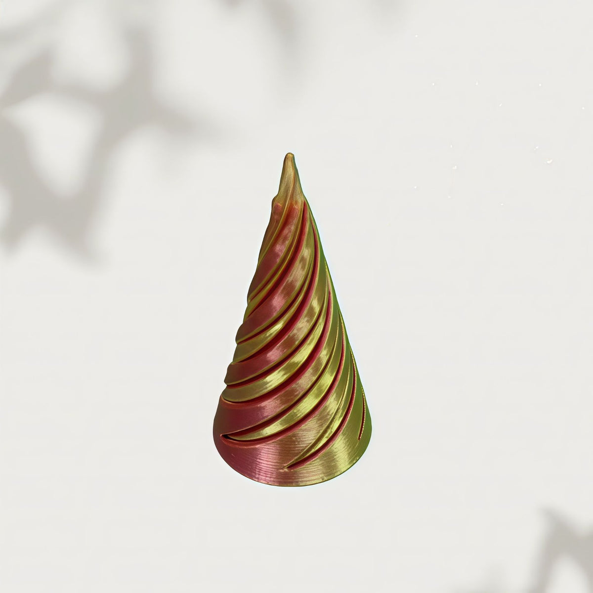 3D-Printed Spiral Stress-Relief Cone 3D Desktop Decoration