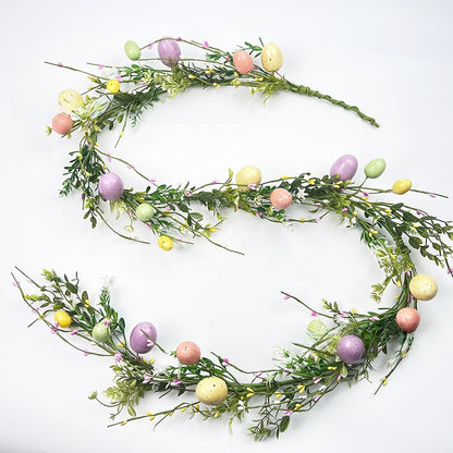 Easter wreath decoration