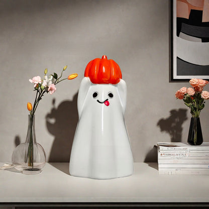 Halloween Resin Statue Ghost Decoration Cute Party Ornament