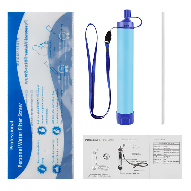 Best Portable Water Purifier Straw for Home, Travel & Camping