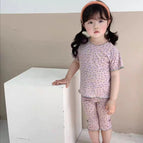 Purple Floral / 140cm