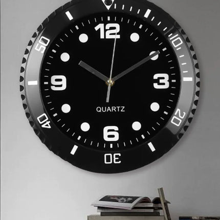 Italian Home Living Room Quartz Watch Retro Noiseless Clock